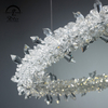 Luxury Lamp Crystal Chandeliers Living Room Decoration Led Pendant Lights