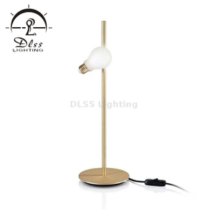 8716T Acrylic Bulb Vintage Minimal Style Home Decor Furniture Led Table Lamp