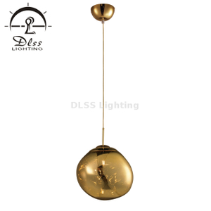 9305P Acrylic Globe Pendant Light Creative Irregular Hanging Led Pendant Lamp