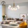 10564P Modern Chandeliers Lamp Night Club Indoor Fixtures Brass Living Room Home Decor Led Chandelier Pendant Light