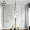 10306P Modern Hotel Decoration Indoor Bedroom Chandelier Creative Glass Led Lamp Pendant Lights