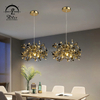 10057P Modern Pendant Lamp Living Room Hotel Ceiling Hanging Lamp Metal Led Chandelier Lighting