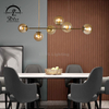 Wholesale Nordic Style Home Decoration E27 Glass Dinning Led Chandelier Lighting