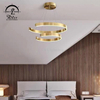 9979P Home Decoration Light Gold Round Modern Led Pendant Lamp