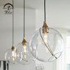 10306P Modern Hotel Decoration Indoor Bedroom Chandelier Creative Glass Led Lamp Pendant Lights