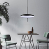 9222P Dining Room Pendant Light Modern Style Lamp Back White Home Decorative E27 Led Pendant Lamp