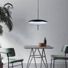 Dining Room Pendant Light Modern Style Lamp Back White Home Decorative E27 Led Pendant Lamp