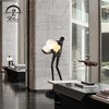 8902F Resin Sculpture Floor Light Hotel Living Room Led Floor Lamp