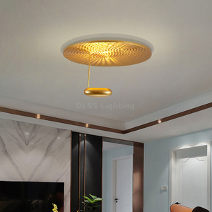 New Design Acrylic Iron Ceiling Lamp Indoor Bedroom Dining Room Decorative Led Ceiling Lighting