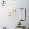 10582P Glass Lamp Shade Home Decor Modern LED Chandelier Pendant Light