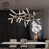 10308P Led Lighting Modern Glass Indoor Dining Living Room Decoration G9 Chandelier Lamp