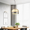 New Pendant Lamp Fashion Bedroom Glass Lamp Shade Metal Modern Led Pendant Lighting