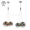 19152P Hotel Modern Decoration Led Lamp Iron Glass Chandeliers Pendant Lights