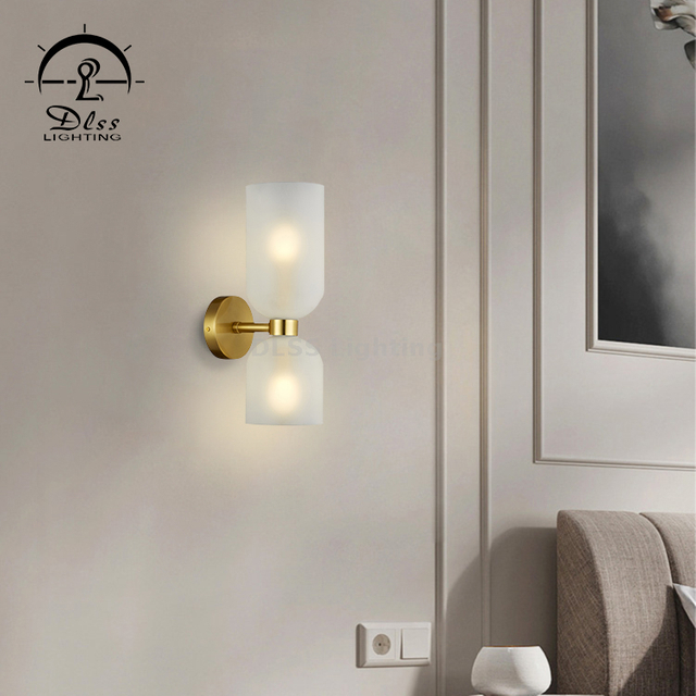 F076 wall lights for home decor luxury indoor living decorative hotel modern led wall lamp