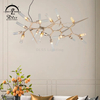 10308P Led Lighting Modern Glass Indoor Dining Living Room Decoration G9 Chandelier Lamp