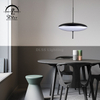 9222P Dining Room Pendant Light Modern Style Lamp Back White Home Decorative E27 Led Pendant Lamp