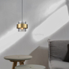 8136P Modern Pendant Lamp Glass Iron Fixture E27 Decoration Pendant Lights For Home Living Room Hotel