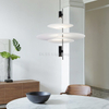 Modern Creative Art Design Hanging Lighting Metal With White Led Pendant Lamp