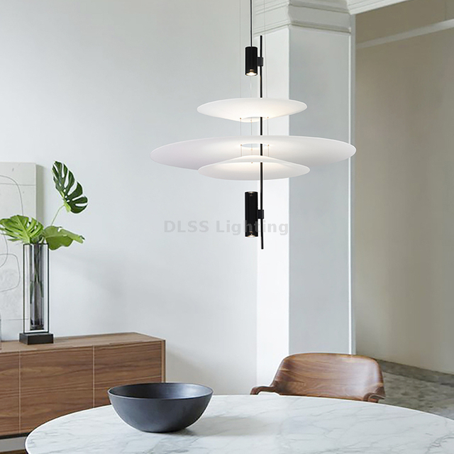Modern metal acrylic indoor decorative chandelier living room Decor Chandeliers Lights Pendant Lamp