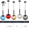 068P Modern Ball Glass Chandeliers Lamp Shade For Home Decor Led Pendant Light