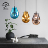 9208P Creative Glass Shade Led Lamp For Hotel Decor Indoor Pendant Lighting