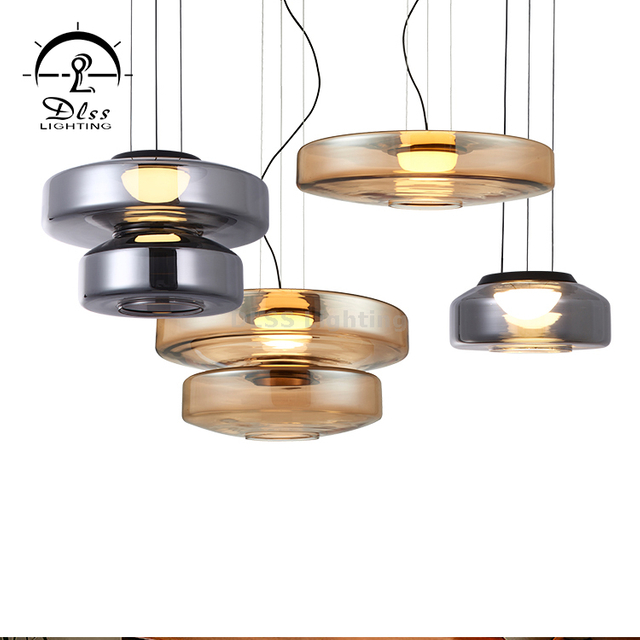 9492P Hot Sell Modern Metal Glass LED Chandelier& Pendant Light