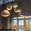 8876P Cement-like Hanging Lighting Kitchen Bar Dining Modern Led Pendant Lamp