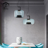 New Pendant Lighting Home Decoration Amber Glass Lamp Shade Modern LED Pendant Lamp