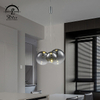 19152P Hotel Modern Decoration Led Lamp Iron Glass Chandeliers Pendant Lights