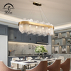 8583P Modern Led Lamp Chandelier Decorative Luxury Indoor Living Glass Chandeliers & Pendant Lights