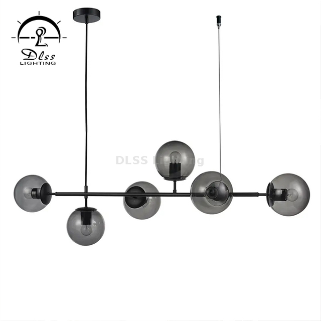 8149P E27 Glass Chandelier Lighting For Dinning Living Room Led Chandelier Lamp