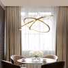 10112P Hotel Nordic Light Designs Pendent Lighting Gold Iron Acrylic Modern Chandelier