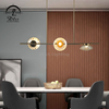 8829P Modern Iron Glass Lighting For Indoor Living Room Led Lamp Chandelier Pendant Light