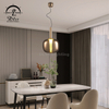 10349P Modern design nordic decorative hanging Iron glass lamp shade pendant led lights