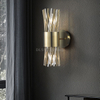 2561W Luxury Gold Design Hotel Rooms Indoor Metal Led Wall Lamp