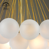 10099P Decorative Lighting For Home Led Glass Lamp Shade Led Pendant Chandelier Lights