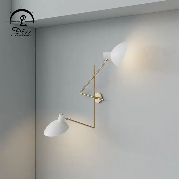 8830W Modern Style Wall Lamp Iron Acrylic Indoor Black Led Wall Light