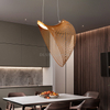 New Modern Simple Style Design Wooden Pendant Lamp For Indoor Bedroom Dining Room Decorative Lighting