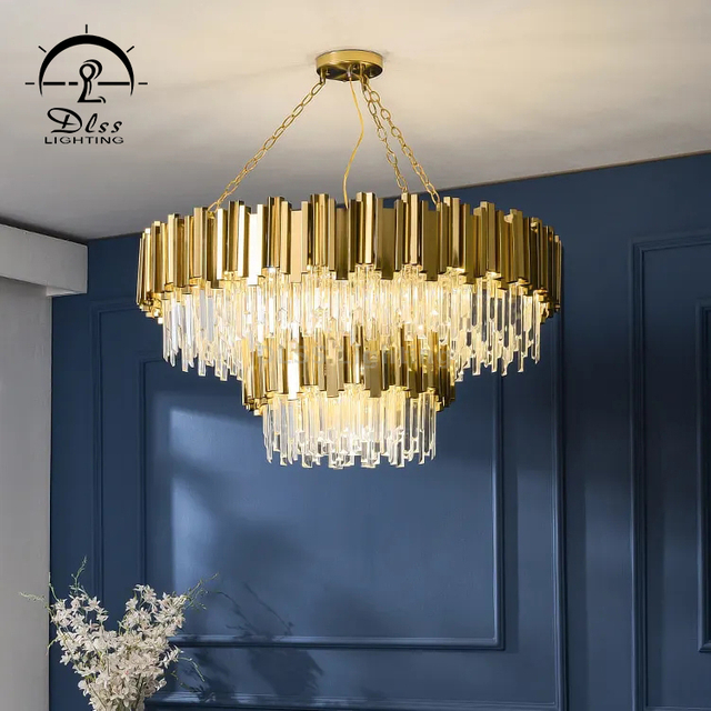 Modern Style Led Chandelier Lamp Crystal Chandelier Lighting For Hotel Decor