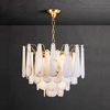 Modern Style Chandelier Hotel Decoration Marble Lighting Home Decor Pendant Lamp Indoor Bedroom Led Chandelier