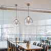 Modern Style Led Pendant Lamp for Home Living Room Decor Light Glass Lighting Glass Lamp Shade Chandelier
