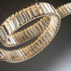 Guzhen Factory Modern Style Crystal Pendant Lamp Hotel Decorative Pendant Lighting Interior Led Chandelier
