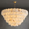 Circular Luxury Style Hotel Decoration Marble Pendant Lighting Modern Home Decor Chandelier Bedroom Kitchen Led Pendant Lamp