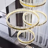 Modern Style Indoor Living Led Luxury Crystal Chandelier Hotel Decorative Led Chandeliers Light