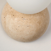 Modern Style Round Stone Decorative Wall Lamps for Home Decor Led Lighting Bedroom Living Room Wall Lamp
