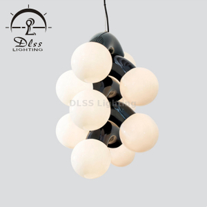 9153P Modern Lighting Decoration Lamp Silver Black LED Chandeliers & Pendant Lights