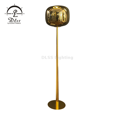 DLSS Lampadare Home Decor Big Bottle Standing Gold/Silver/Copper Glass LED Floor Lamp