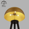 9313T Modern Desk Light Tripod Gold Dome Shade Table Lamp