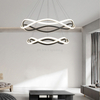 Modern Design Style Aluminum Chandelier Lighting Hotel Indoor Decoration Acrylic Pendant Lamp Home Decor LED Chandelier