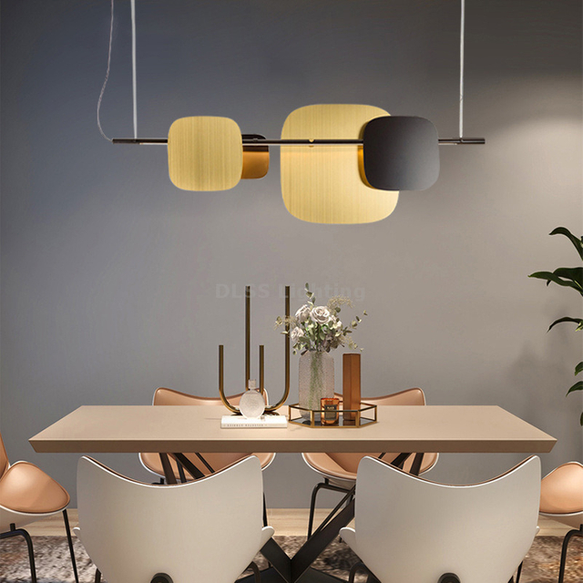 Nordic Style Hotel Decor Lighting Designs Gold Pendent Lighting Modern Kitchen Home Chandelier Light
